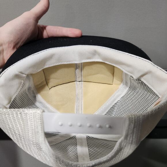 VTG Colgate Jersey City Plant Toothpaste Trucker Mesh Snapback Hat Cap - Picture 12 of 15